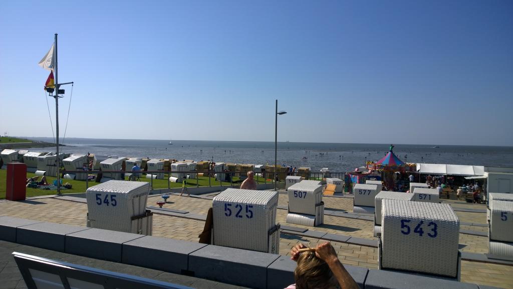 Blauort12 Daire Büsum Oda fotoğraf